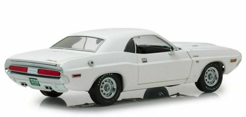 1/18 Greenlight 1970 Dodge Challenger R/T White "Vanishing Point" (1971) Movie Diecast Car Model