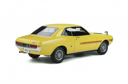 1/18 OTTO Toyota Celica GT Coupe (R22) Yellow Resin Car Model