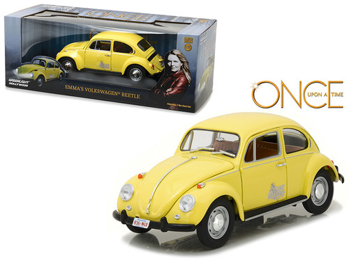 Emma's Volkswagen Beetle Yellow "Once Upon a Time" TV Series (2010-Current) 1/18 Diecast Model Car by Greenlight