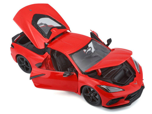 1/18 Maisto 2020 Chevrolet Corvette Stingray C8 (Red) Diecast Car Model