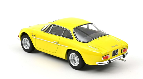 1/18 Norev 1971 Renault Alpine A110 1600S (Yellow) Diecast Car Model