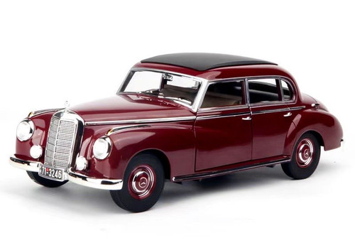 1/18 Norev 1955 Mercedes-Benz Mercedes 300 (Dark Red) Diecast Car Model