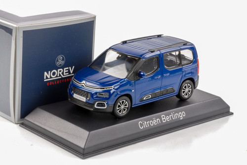 1/43 Citroen Berlingo 2020 Dark Blue Diecast Model Car by Norev