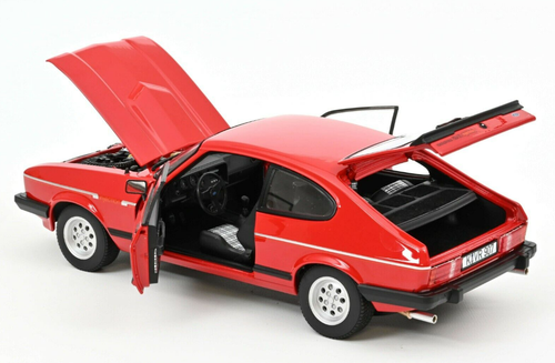 1/18 Norev 1983 Ford Capri 2.8i Injection (Red) Diecast Car Model