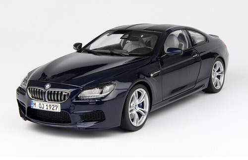 1/18 Paragon BMW M6 (F13) Coupe Hardtop (Dark Blue) Diecast Car 