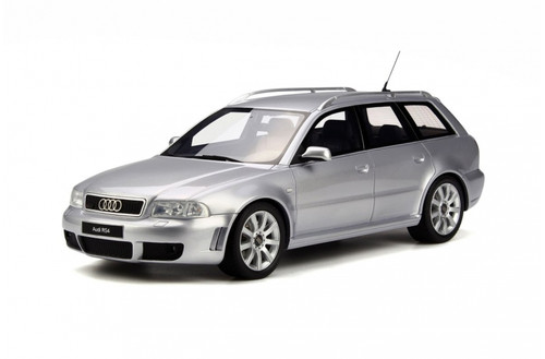 1/18 OTTO Audi RS4 B5 Wagon (Silver Gris argent AVUS) Resin Car Model Limited
