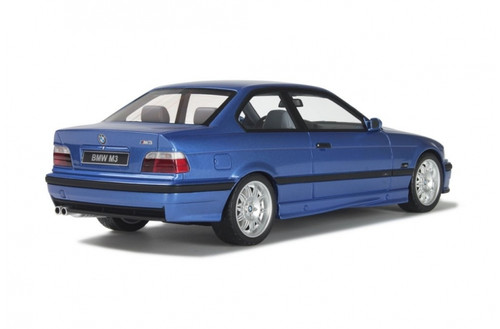ミニカー Otto BMW M3 1/18 OT625 Bleu Estoril 1995 1/18 OTTO 1995 BMW M3 E36 (Blue) Car Model - LIVECARMODEL.com