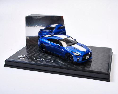 1/43 Kyosho 2020 Nissan Skyline GT-R GTR R35 (Blue) 50th Anniversary Diecast Car Model