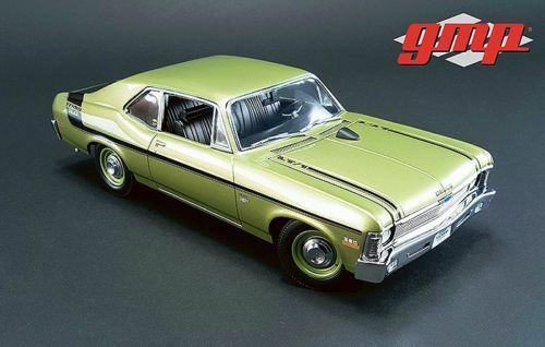 1/18 GMP 1970 Chevrolet Chevy Nova Yenko Deuce (Green) Diecast Car Model