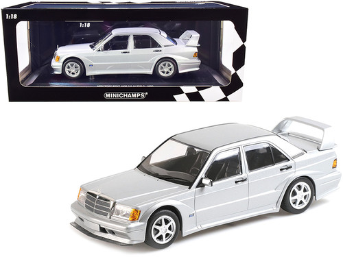 ミニチャンプス　1/18　190E EVO2 1990 Mercedes Benz 190E 2.5-16 EVO 2 Silver Metallic Limited