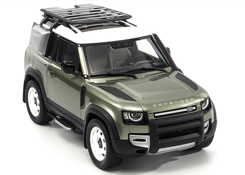 1/18 Almost Real 2020 Land Rover Defender 90 (Pangea Green) Diecast Car Model