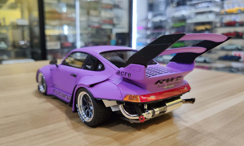 1/18 GT Spirit Porsche 911 (993) Rotana RWB (Matte Purple) Resin Car Model