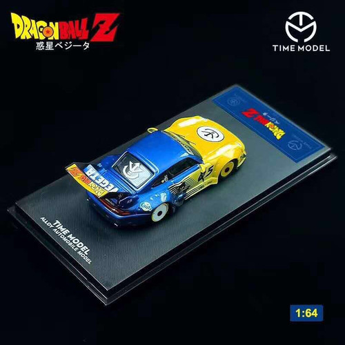 1/64 Time Model Porsche 911 993 RWB Dragon Ball Z Vegeta Edition Car Model