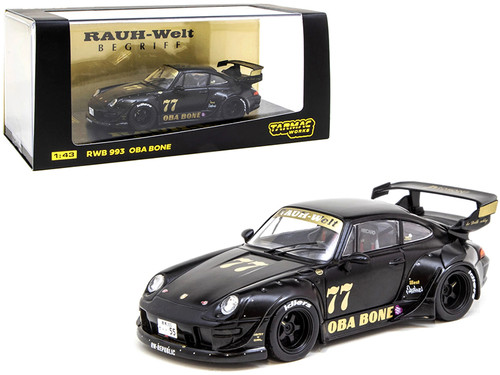 Porsche RWB 993 #77 Oba Bone Matt Black RAUH-Welt BEGRIFF 1/43 Diecast  Model Car by Tarmac Works - LIVECARMODEL.com