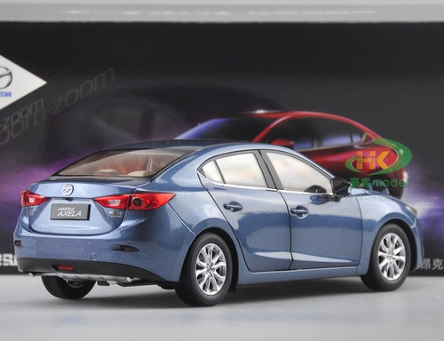 601-003 マツダ 1/18 アクセラ MAZDA3 AXELA ブルー