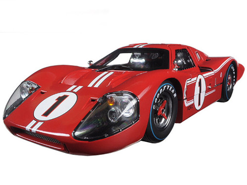 1/18 Shelby Collectibles 1967 Ford GT MK IV #4 Blue L. Ruby - D