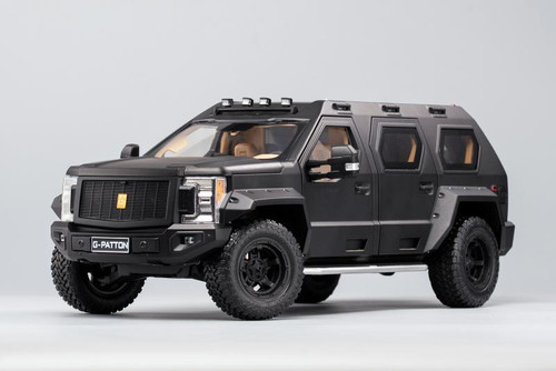 ジョージ様 1/18 G-Patton George S. Patton SUV (Black) Diecast Car Model