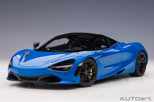 1/18 AUTOart Mclaren 720S GT3 (Azure Blue Metallic) Car