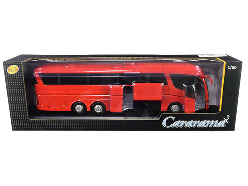 1/50 Cararama Scania Irizar Pb Coach Bus (Red) Diecast Car Model