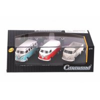 1:72 Cararama 3-Car Set - Mini Cooper (Blue, White, Red) in