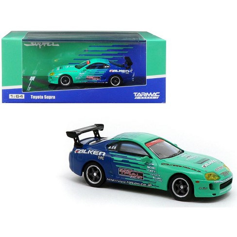 希少！TOYOTA SUPRA　FALKEN仕様 Tarmac Works 1:64 Toyota Supra Falken Tires Diecast Car Model