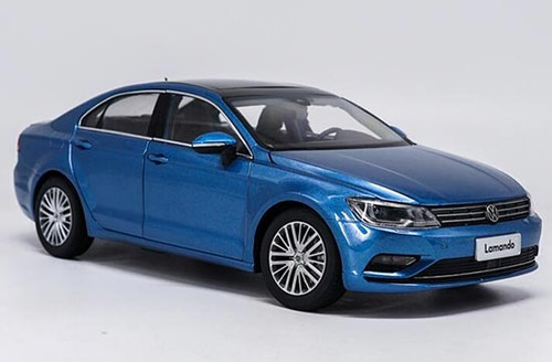 1/18 Dealer Edition 2015 Volkswagen VW Lamando (Blue) Diecast Car Model