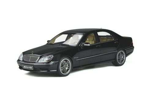 1/18 OTTO 2004 Mercedes-Benz S-Class S-Klasse W220 S65 AMG (Onyx Black) Resin Car Model