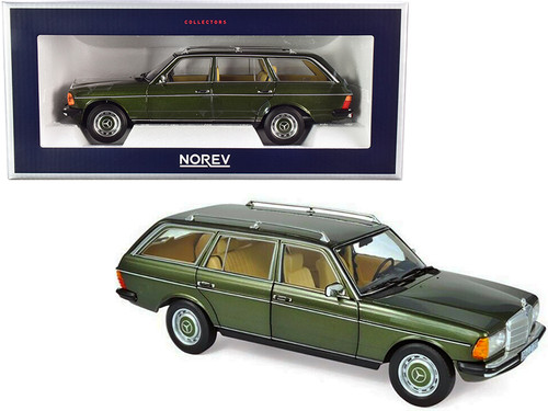 1/18 Norev 1982 Mercedes Benz 200 T (Green Metallic) Diecast Car Model