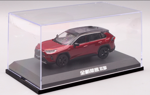 1/43 Dealer Edition Toyota RAV4 RAV 4 Fifth generation (XA50; 2018–present) (Red) Diecast Car Model