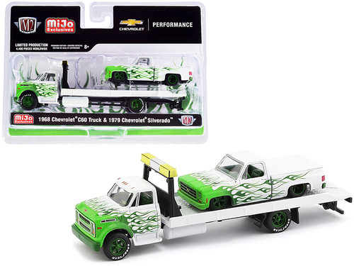 1968 Chevrolet C60 Flatbed Truck and 1979 Chevrolet Silverado