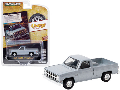 1985 Chevrolet Silverado Pickup Truck Silver 