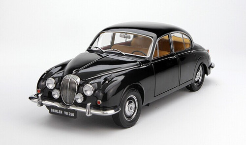 1/18 Paragon Jaguar MK2 Daimler V8 - 250 (Black) Diecast Car Model