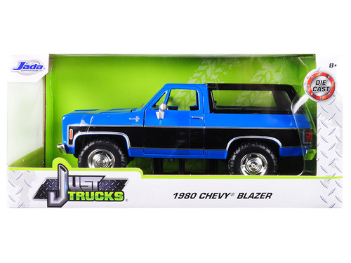 1/24 Jada 1980 Chevrolet Chevy Blazer K5 Red and Black Diecast Car