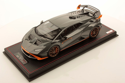 1/18 MR Collection Lamborghini Huracan STO (Grigio Telesto Grey) Resin Car Model Limited