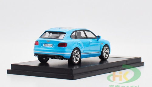 1/64 Dealer Edition Bentley Bentayga (Blue) Diecast Car Model