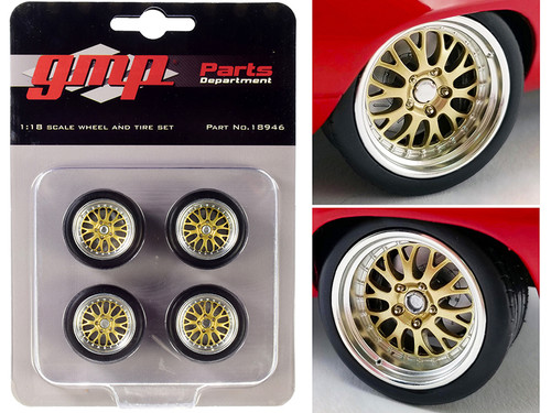 Big Red Pro Touring Wheels and Tires Set of 4 pieces from 