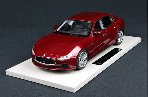 1/18 BBR Top Marques Maserati Ghibli (Red) - LIVECARMODEL.com