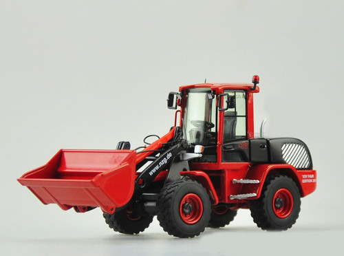 レオ 1/50 TEREX TL120 COMPACT WHEEL LOADER (Red) - LIVECARMODEL.com