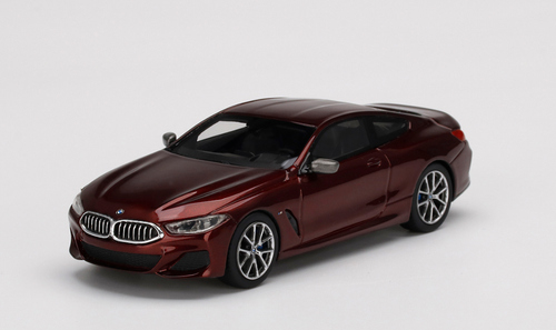 1/43 TSM BMW 8 Series M850i Aventurine Red Metallic Resin Car Model