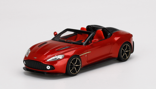 1/43 TSM Aston Martin Vanquish Zagato Speedster Lava Red Resin Car Model