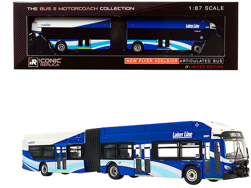 New Flyer Xcelsior XN60 Articulated Bus The Rapid 