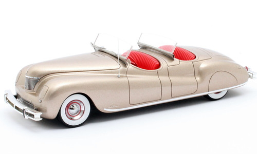 マグナム 1/43 1941 Chrysler Newport Phaeton Gold Diecast Car Model by