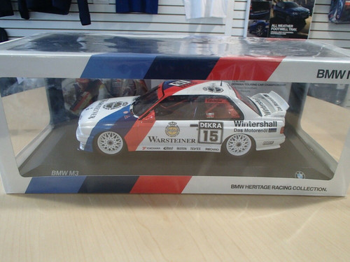 1/18 Dealer Edition BMW E30 M3 Heritage Warsteiner Diecast Car Model