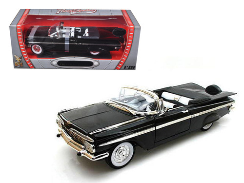 ミニカー RoadSignature 1/18 1959 CHEVROLET IMPALA Road Signatures 1959 Chevrolet Impala Convertible Black 1/18