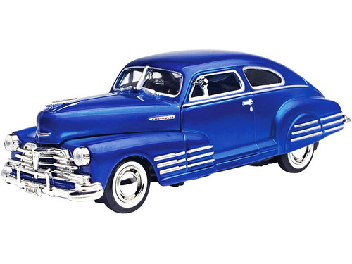 1/24 Motormax 1948 Chevy Aerosedan Fleetline (Blue) Diecast Car Model