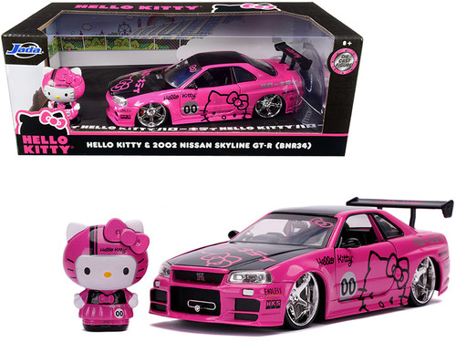 2002 Nissan Skyline GT-R (BNR34) RHD (Right Hand Drive) Pink