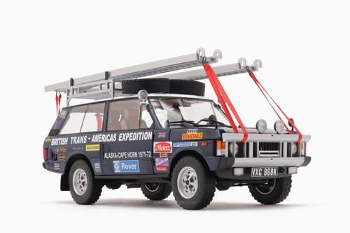 1/18 Almost Real Range Rover “The British Trans-Americas Expedition” Edition 1971-1972 (868K) Diecast Car Model LImited