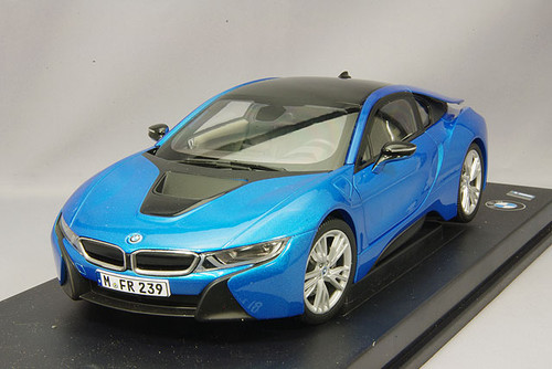 1/18 Dealer Edition BMW i8 (Blue) Diecast Car Model - LIVECARMODEL.com