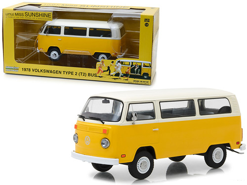 1978 Volkswagen Type 2 (T2) Bus Yellow with White Top 