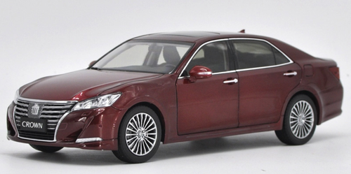1/18 Dealer Edition Toyota Crown 14th Generation (S210 Model: 2012–2018) (Red) Diecast Car Model